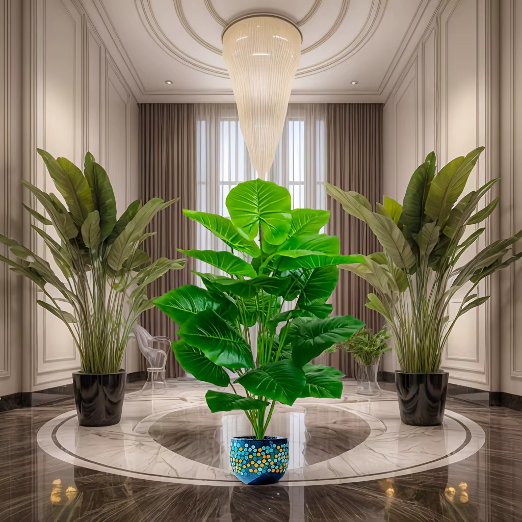Monstera Adansonii - 1 Pièce Palmier Artificiel Réaliste 60-105cm,