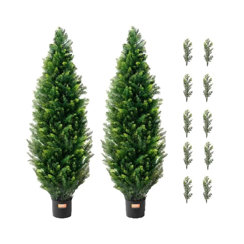Dracaena Marginata - SucceBuy Arbre topiaire en cèdre artificiel,