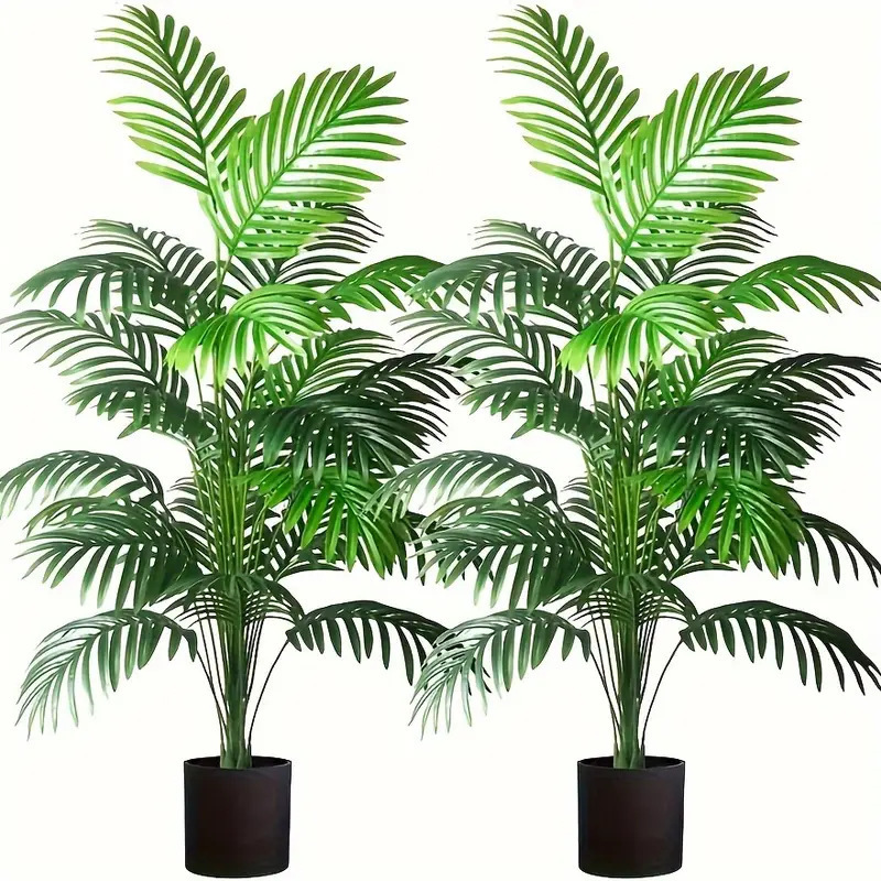 Dracaena Marginata - 24 feuilles Areca palmier plantes artificielles