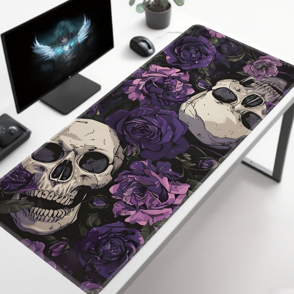 Tradescantia Purple - Tapis de souris au design gothique