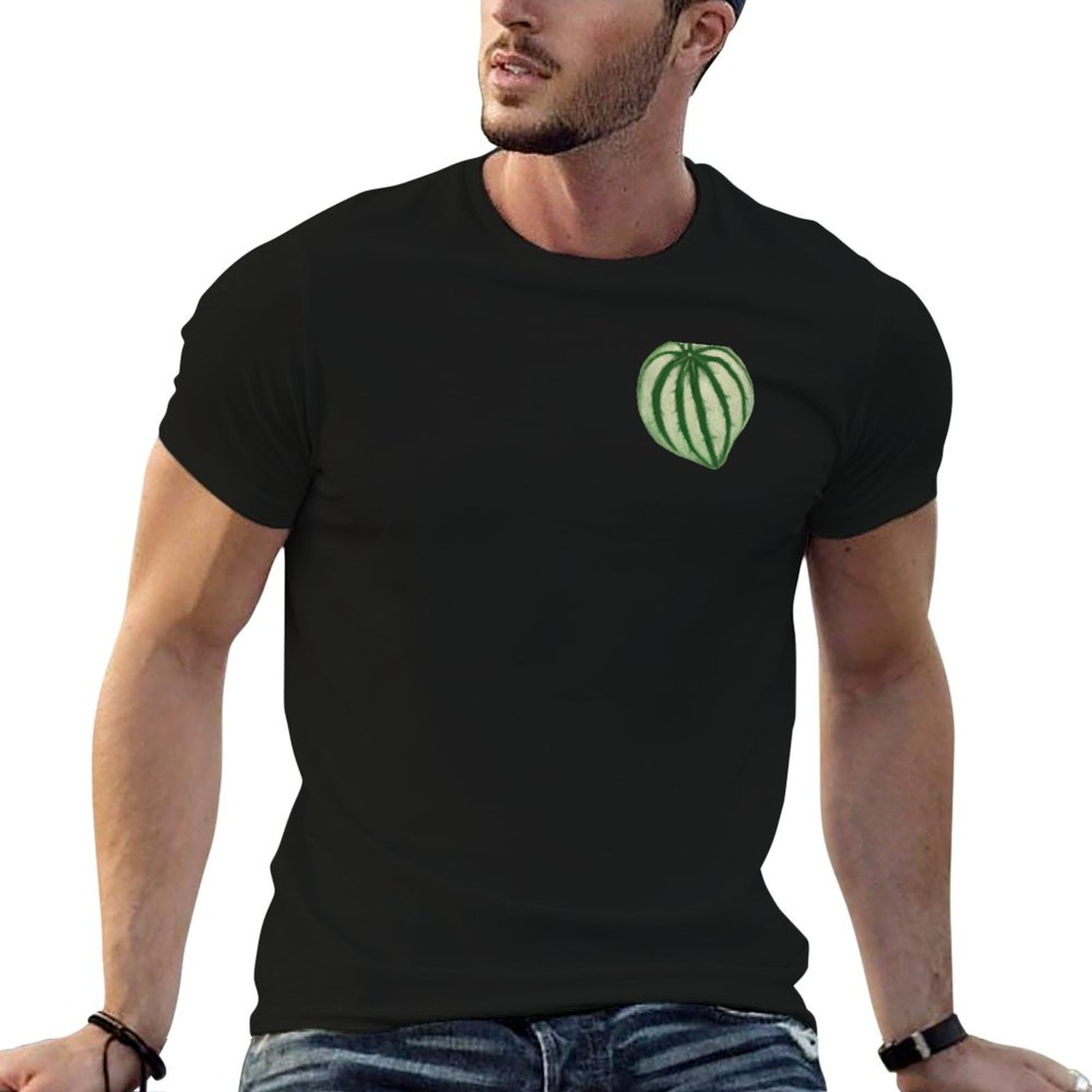 Peperomia Watermelon - T-shirt à imprimé animalier avec motif