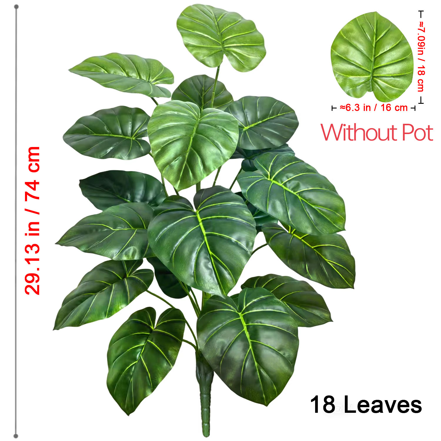 1 Pièce Palmier Artificiel Réa - Monstera Adansonii avis et prix