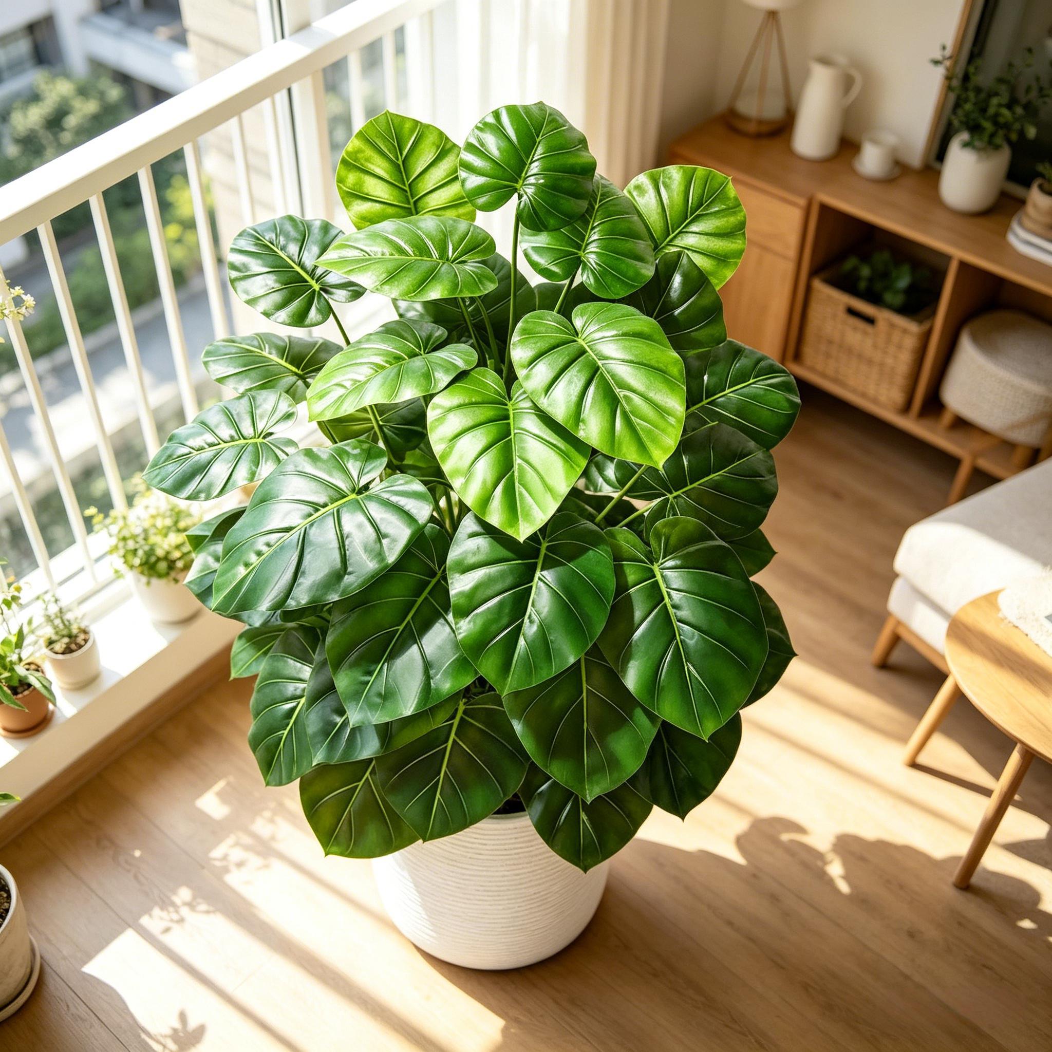 Palmier Artificiel Réaliste 60 - Monstera Adansonii avis et prix