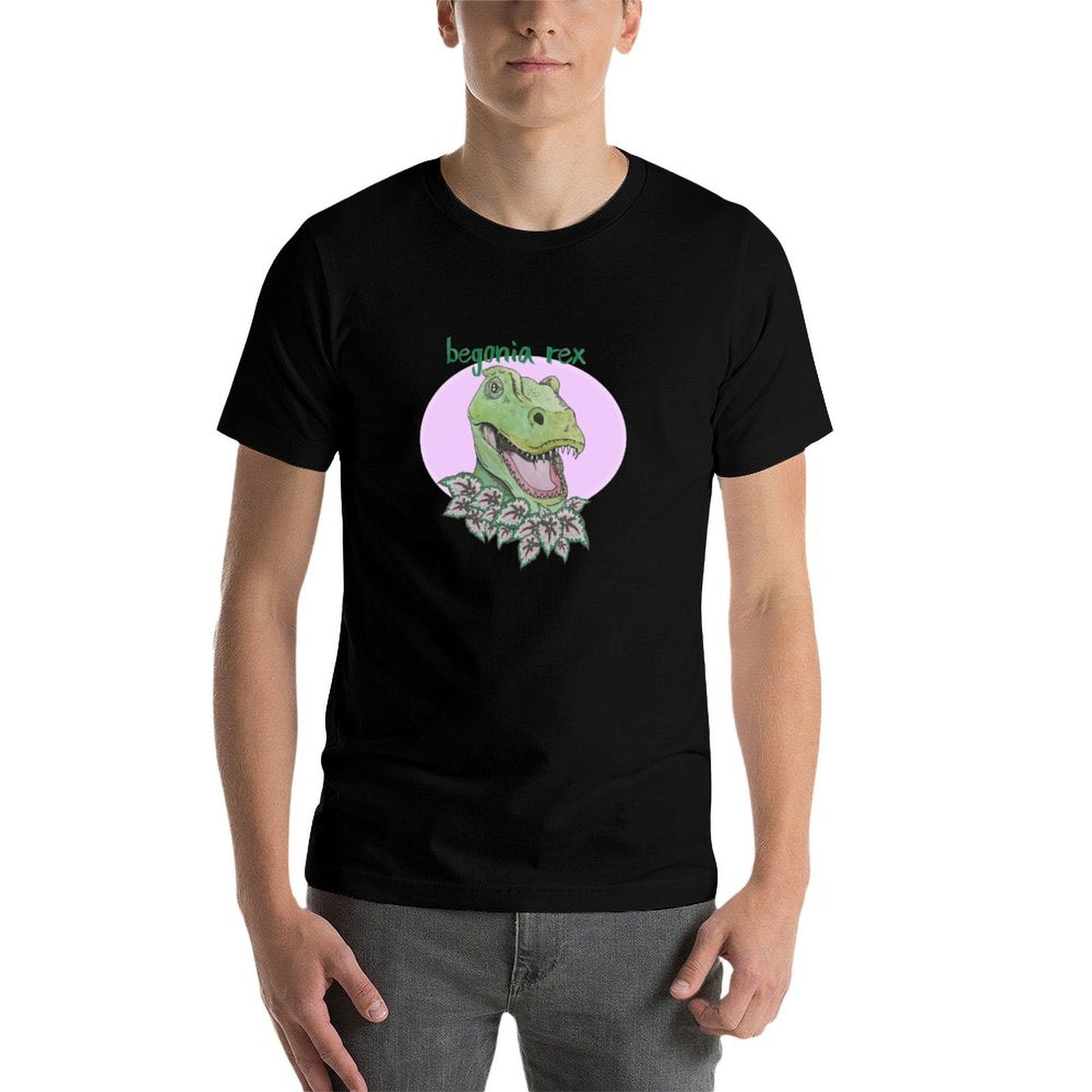 T-shirt T Rex Begonia (rose),  - Begonia Rex avis et prix