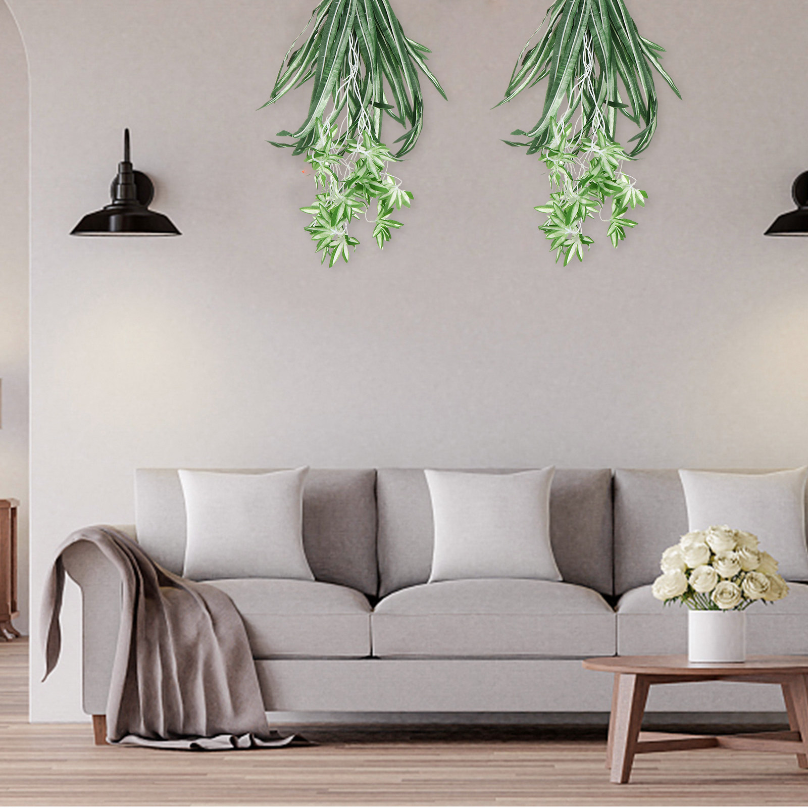 1 pièce, plante artificielle d - Spider Plant Hanging avis et prix