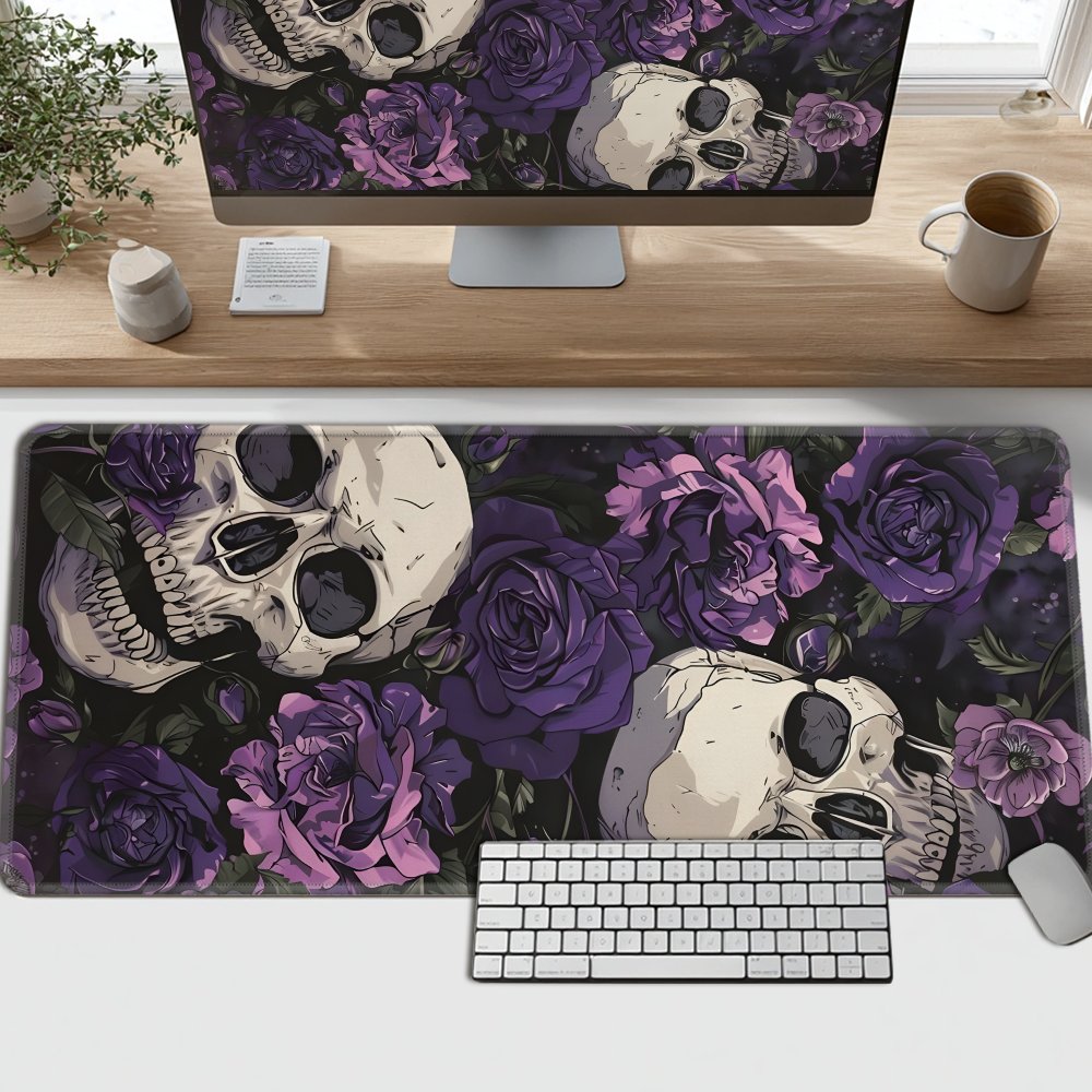Tapis de souris au design goth - Tradescantia Purple avis et prix